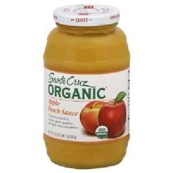 Santa Cruz Organics Apple Peach Sauce (12x23OZ )