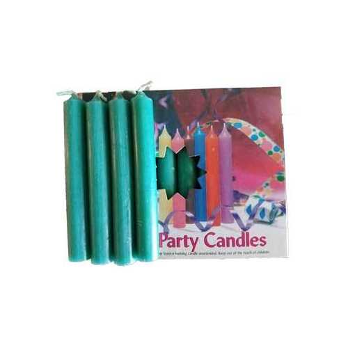 1/2"Dark Green Chime Candle 20 pack                                                                                     
