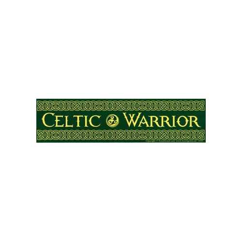 Celtic Warrior bumper sticker                                                                                           