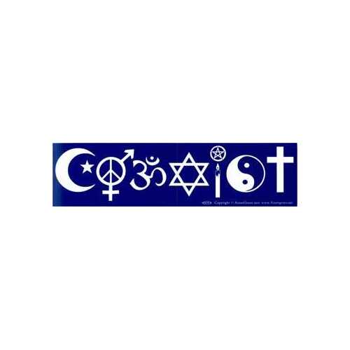 Coexist bumper sticker                                                                                                  