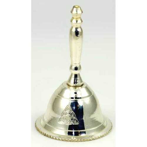 Altar Bell with Triquetra Design 2 1/2"                                                                                 