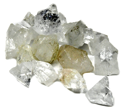 Category: Dropship Occult & Magical, SKU #GFAPOT3, Title: ~3# Flat of Apophyllite Tips 3-5cm