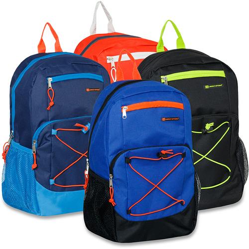 Case of [24] 18" Urban Sport Premium Bungee Backpack