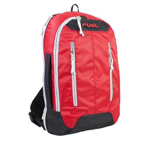 Case of [6] 18" Fuel Premium Crossbody Backpack - Red Sizzle