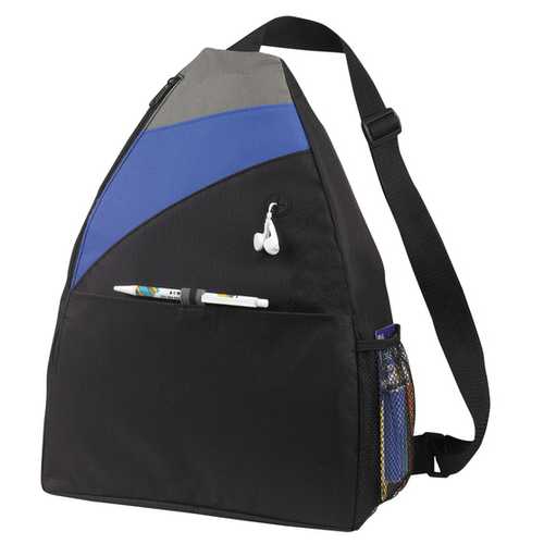 Case of [50] 17" Classic Large Sling Backpack - Royal Blue