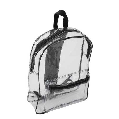 Case of [50] 15" Clear Security Backpack - Black