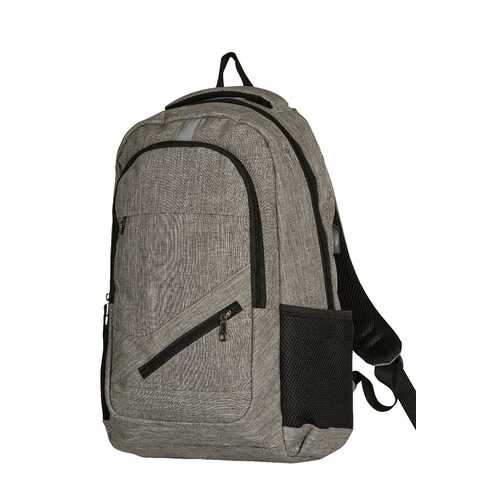 Case of [12] 17" Premium Multi-Pocket Laptop Backpack - Grey