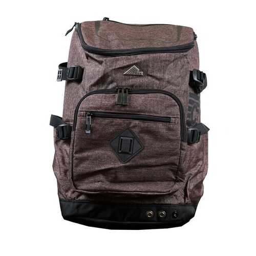 Case of [10] 17" Premium Dual Zipper Padded Laptop Backpacks - Brown