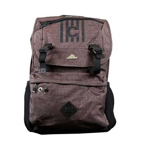 Case of [10] 17" Premium Padded Fold Over Laptop Backpacks - Brown