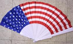 Category: Dropship Party Supplies, SKU #2133441, Title: . Case of [96] USA Hand Fan .
