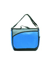 Case of [50] All Purpose Messenger Bags - Blue, 13.5"