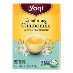 Yogi Tea Comforting Chamomile - Caffeine Free - 16 Tea Bags