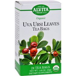 Alvita Teas Organic Uva Ursi Tea Bags - 24 Bags