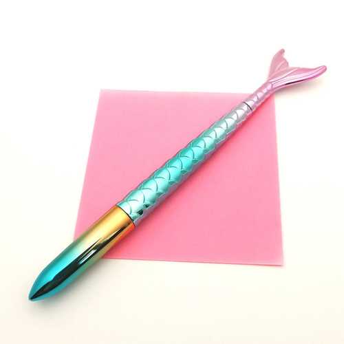 Colorful Ball Point Pen Cartoon Fish Shape Gradient Tail  Pink tail