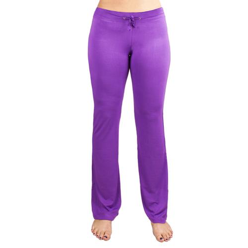 Large Purple Relaxed Fit Yoga Pants