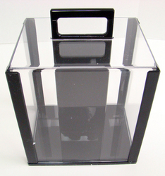 1,000 Ct Acrylic Chip Carrier with 10 Acrylic Chip Trays