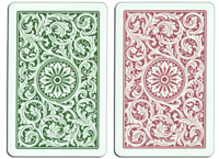Copag 1546 Poker Green/Burgundy Jumbo