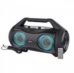 Axess Portable Bluetooth Dual 3" Speakers & 5.25" Woofer with Mic