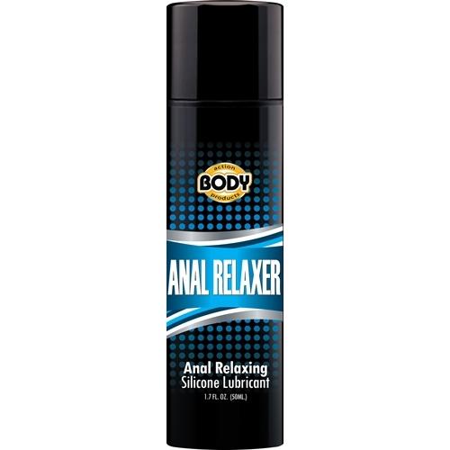 Body Action Anal Relaxer Silicone Lubricant 1.7 Oz