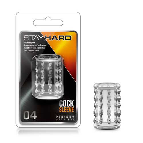 Stay Hard Cock Sleeve 04 - Clear