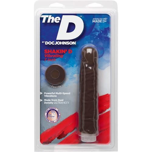 The D - Shakin' D Vibrating 7" - Chocolate
