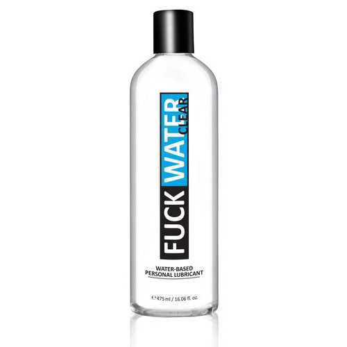 Fuck Water Clear 16oz Water Bases Lubricant
