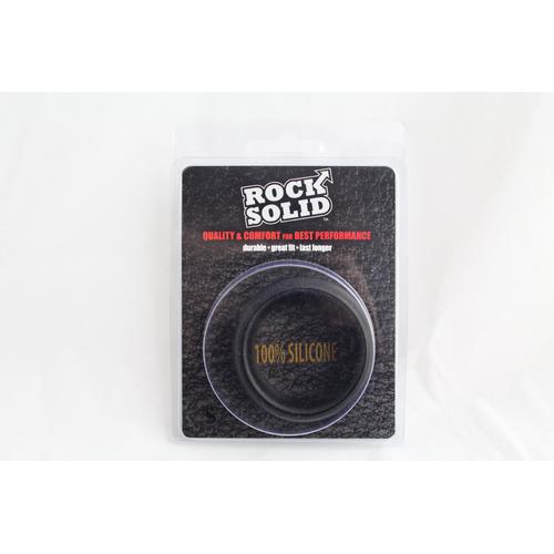 Rock Solid Silicone Black C Ring 1 3/4"