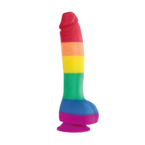 Colours Pride Edition - 8 Inch Dong - Rainbow