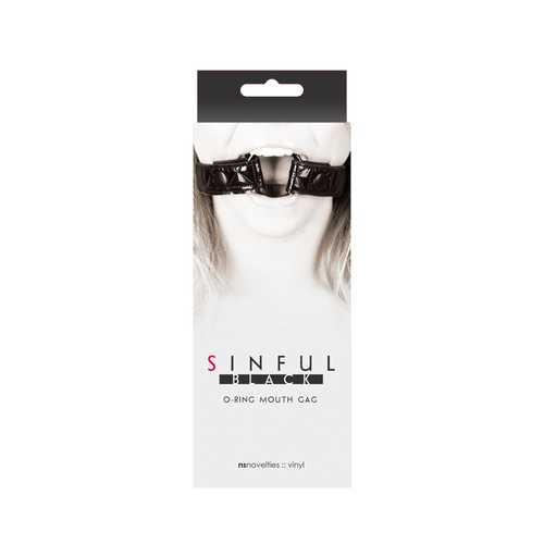 Sinful - O-Ring Mouth Gag - Black