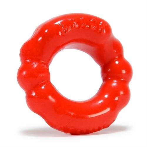 6-Pack Cockring Atomic Jock - Red Solid