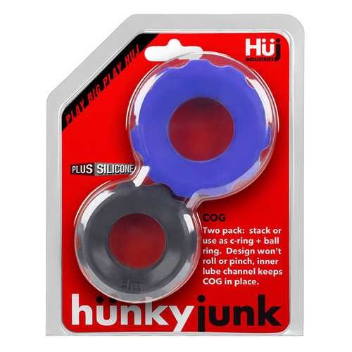 Hunkyjunk Cog 2 - Size C-Ring - Cobalt / Tar