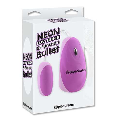 Neon Luv Touch 5 Function Bullet - Purple