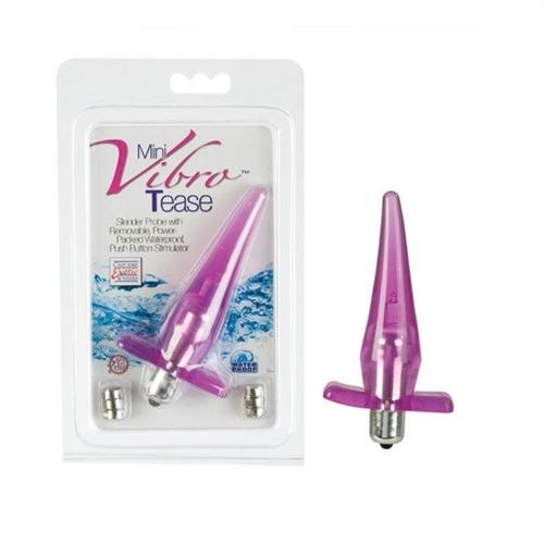 Mini Vibro Tease Slender Probe - Pink