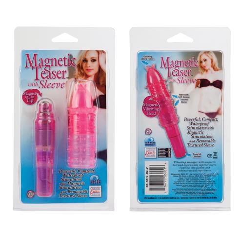 Magnetic Teaser With Sleeve - Pink