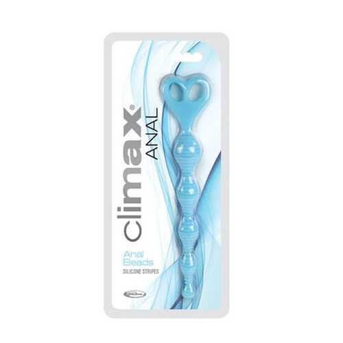 Climax Anal Silicone Stripes Anal Beads
