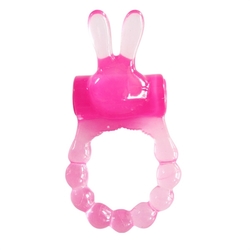 Vibrating Bunny Ring - Pink