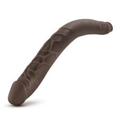Dr. Skin - 16 Inch Double Dildo - Chocolate