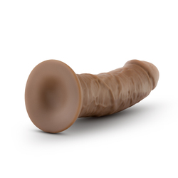 Au Naturel - 8 Inch Dildo With Suction Cup -  Mocha