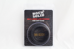 Rock Solid Silicone Black C Ring 1 3/4"