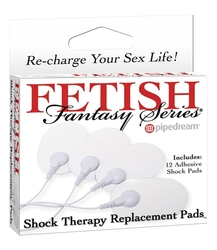 Fetish Fantasy Shock Therapy Replace Pads 12 Pc