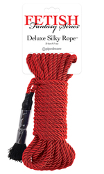 Fetish Fantasy Series Deluxe Silky Rope - Red