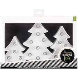 Marquee Love Collection Christmas Marquee Kit Plastic Trees