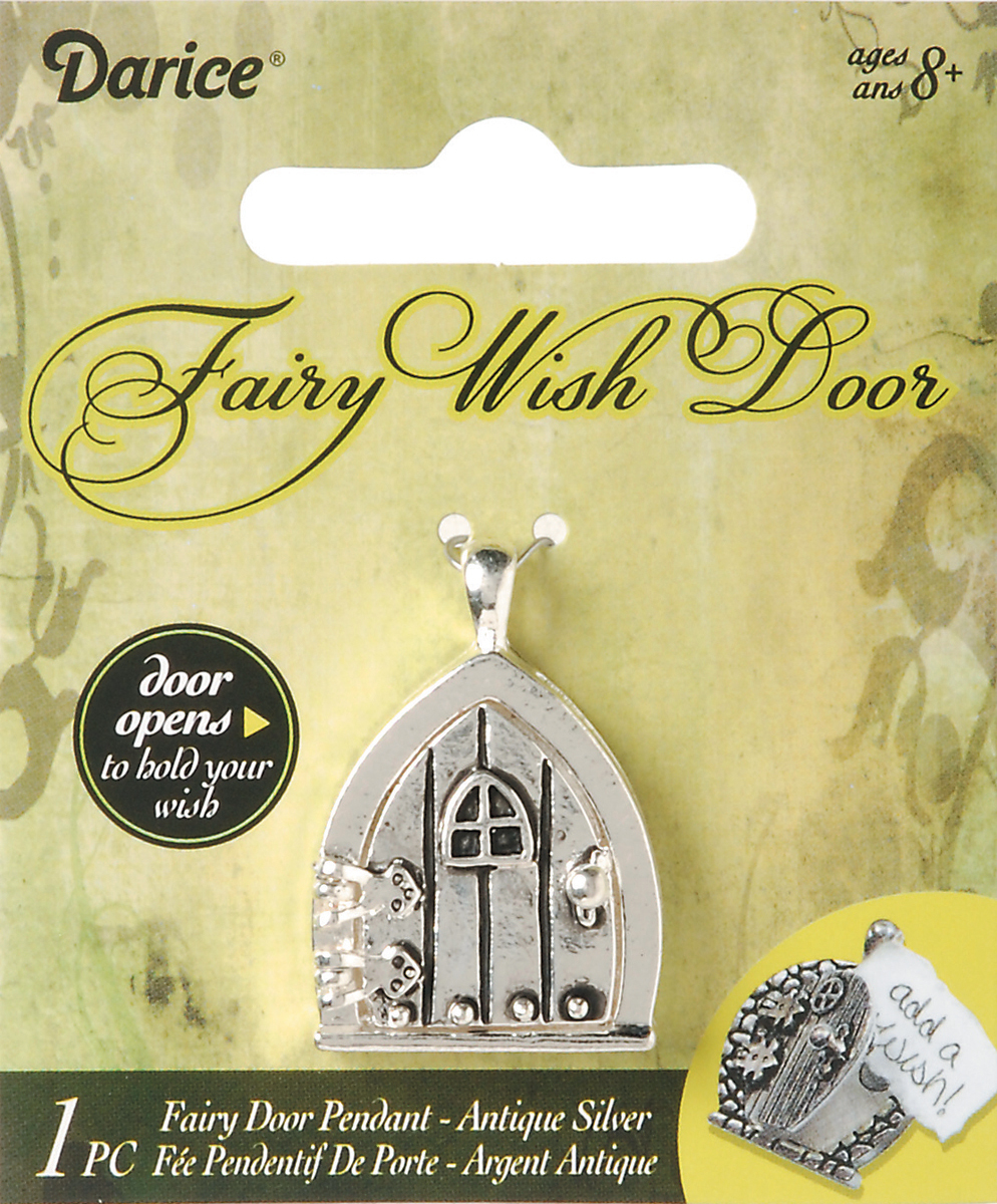 Darice Bottle Cap Pendants with Loop 1 Inch Chrome