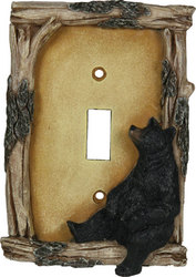 Bear Single Switch Plate Cover