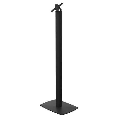 CTA Digital ADD-CHKB Premium Thin Profile Floor Stand with VESA Plate and Base (Black)