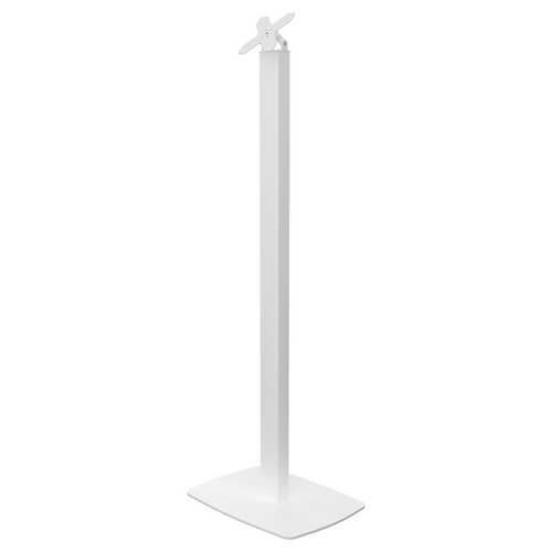 CTA Digital ADD-CHKW Premium Thin Profile Floor Stand with VESA Plate and Base (White)