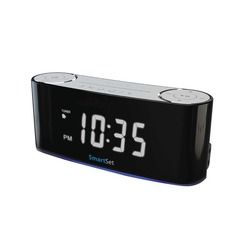 SYLVANIA SCR1229BT Bluetooth Smart Set Mood Light Clock Radio