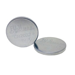 FUJI ENVIROMAX 230 CR2032 Lithium Coin Cell Batteries, 2 Pack