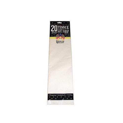 White Gift Wrap Tissue Paper ( Case of 24 )