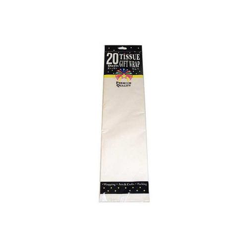 White Gift Wrap Tissue Paper ( Case of 72 )